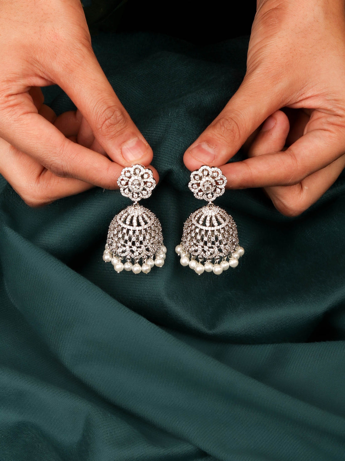 Voguish Designer Jhumka Crafted For Perfect Style Statement for Women